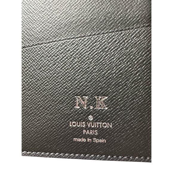 Pre-Owned LV Damien Graphite Brazzaville Bifold Long Wallet - Picture 4 of 8